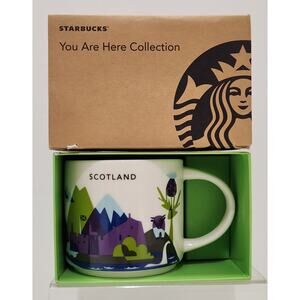 Starbucks Scotland You Are Here Mug 14oz 2023 NWT W/ Box Collectible